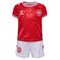 Denmark Replica Home Minikit Euro 2024 Short Sleeve (+ pants)